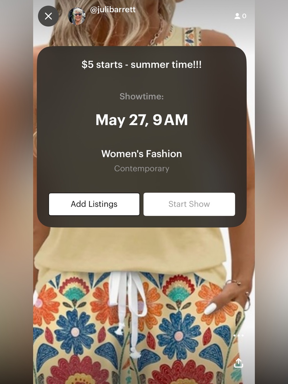 61-80 $5 sale items then First Look EVERY  Wed 9am cdt Name Brand Low Starts